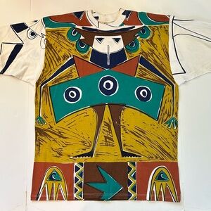 NEW 90’s VINTAGE GEOMETRIC SHORT SLEEVE T-SHIRT